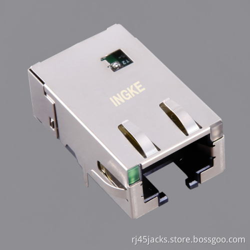 Ingke YKTD-8319NL 100% cross JT4-1108HL Single Ports 10G Base-T RJ45 Magnetic Modular Jacks